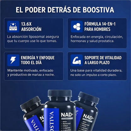 Boostiva: Aumenta la testosterona de manera natural