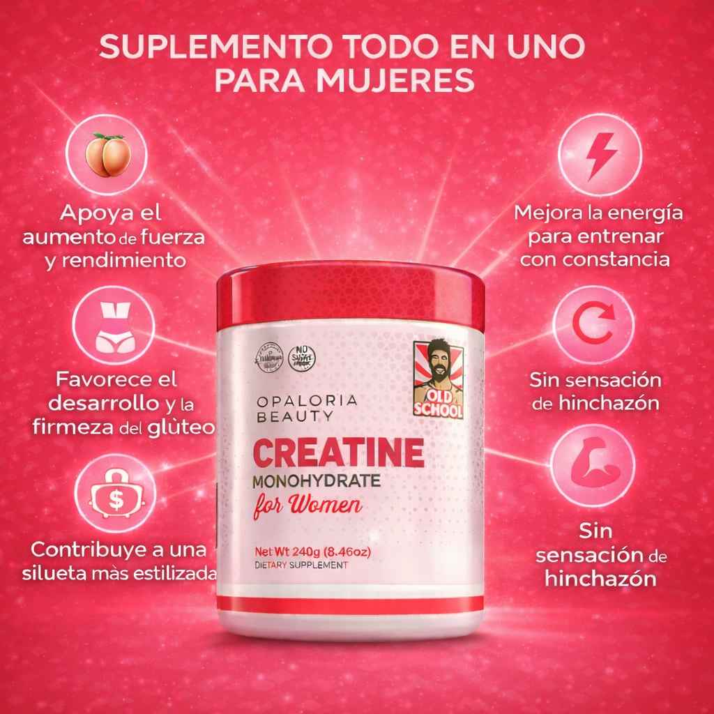 Women’s Creatine™: Suplemento que le da Volumen a tu Melocotoncito