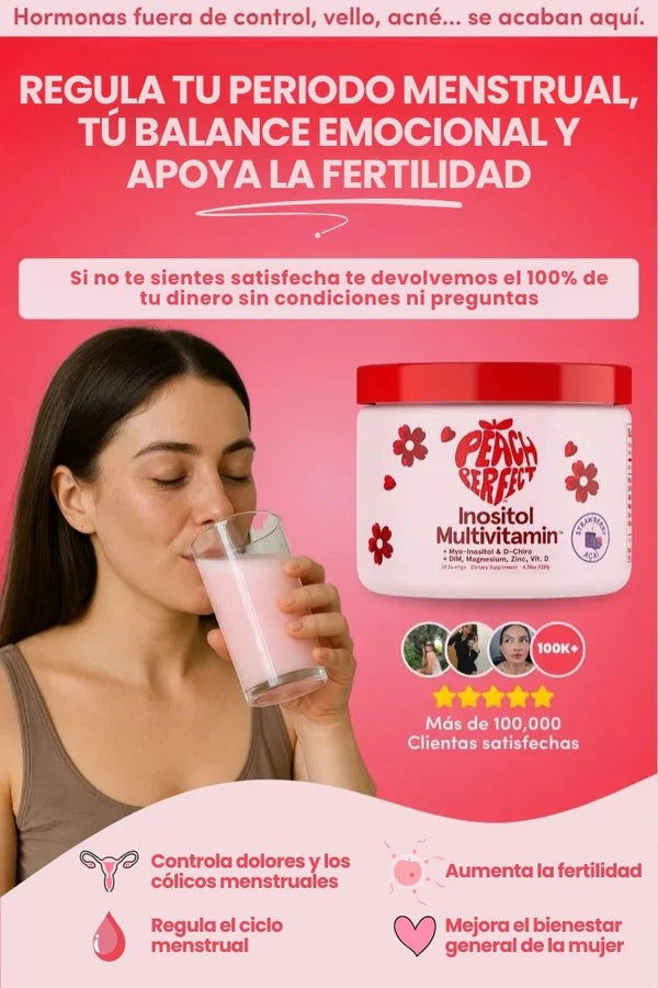 Peach Perfect™ Creatina para Mujeres | Fuerza, Belleza y Energía