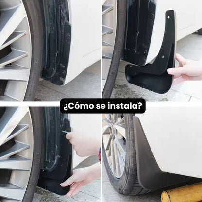Kit x 2 Loderas moldeadas de lujo para vehículo