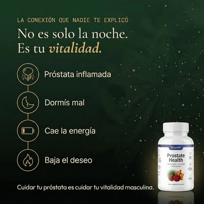 Desinflama la próstata y recupera tu tranquilidad | 90 Capsulas