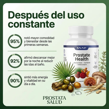 Desinflama la próstata y recupera tu tranquilidad | 90 Capsulas