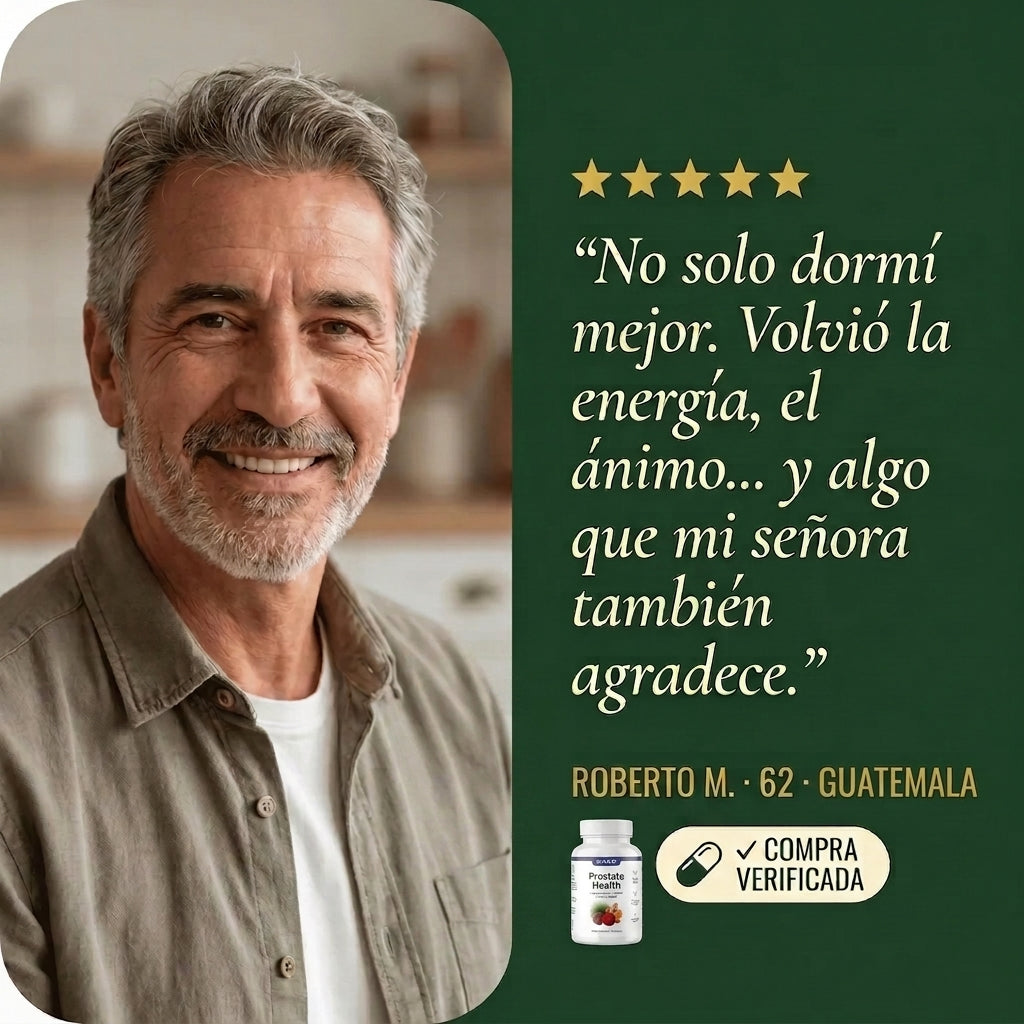 Desinflama la próstata y recupera tu tranquilidad | 90 Capsulas