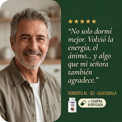 Desinflama la próstata y recupera tu tranquilidad | 90 Capsulas