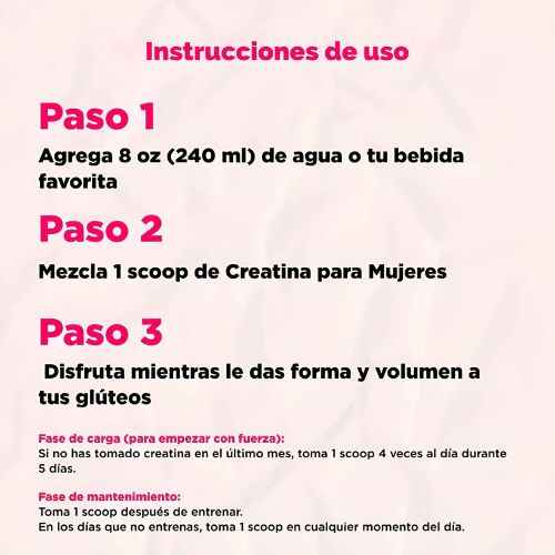 Women’s Creatine™: Suplemento que le da Volumen a tu Melocotoncito
