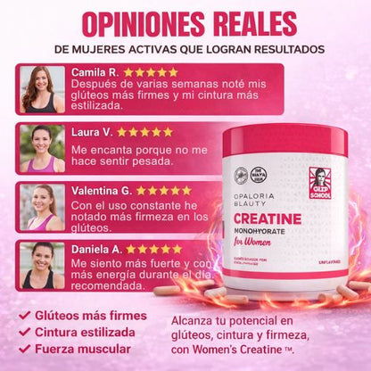 Women’s Creatine™: Suplemento que le da Volumen a tu Melocotoncito