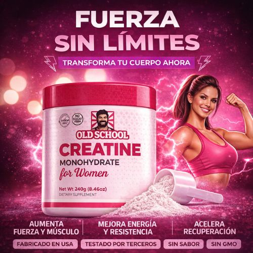 Women’s Creatine™: Suplemento que le da Volumen a tu Melocotoncito