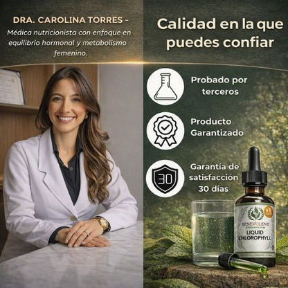 Clorofila Benevolent: Suplemento détox a base de clorofila