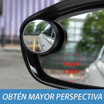Mirror360™: 2 Espejos Retrovisor 360º Puntos Ciegos | Paga 1 Lleva 2