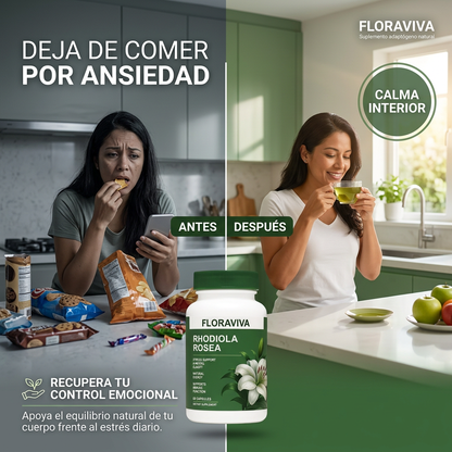 Rhodiola Rosea |  Baja los niveles de cortisol naturalmente